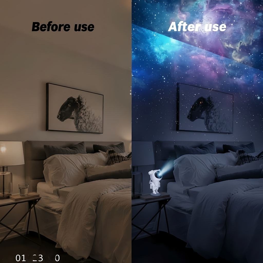 Astronaut Light Projector - 360° Star Projector